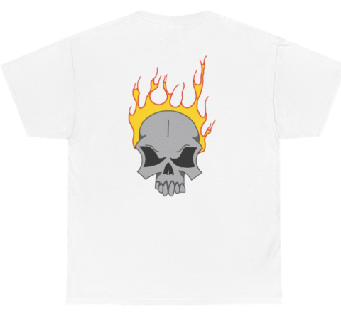 Flames and Skulls T-Shirt
